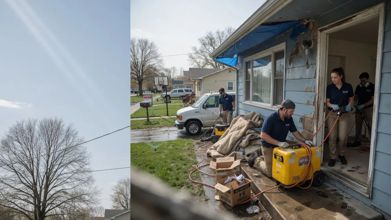 Basement Flood Cleanup in Westport, IN near me